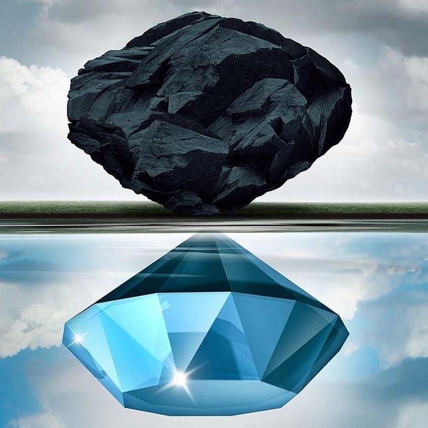 Como O Carvão Se Transforma Em Diamante